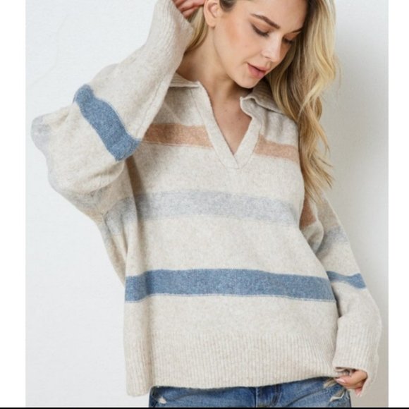 Threadzwear Sweaters - SOLD OUT 23332 Mandarin Sweater